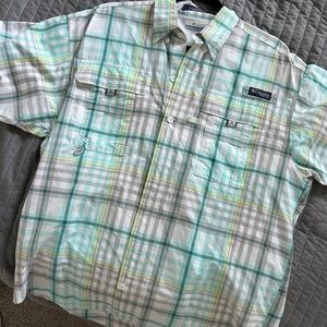 Mens Columbia Fishing Shirt